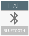 Ícone de HAL do Bluetooth do Android