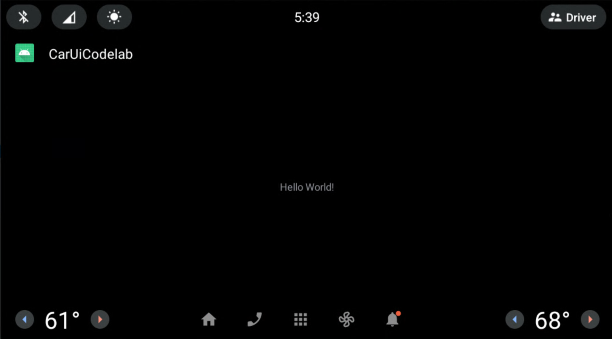 إنشاء التطبيق