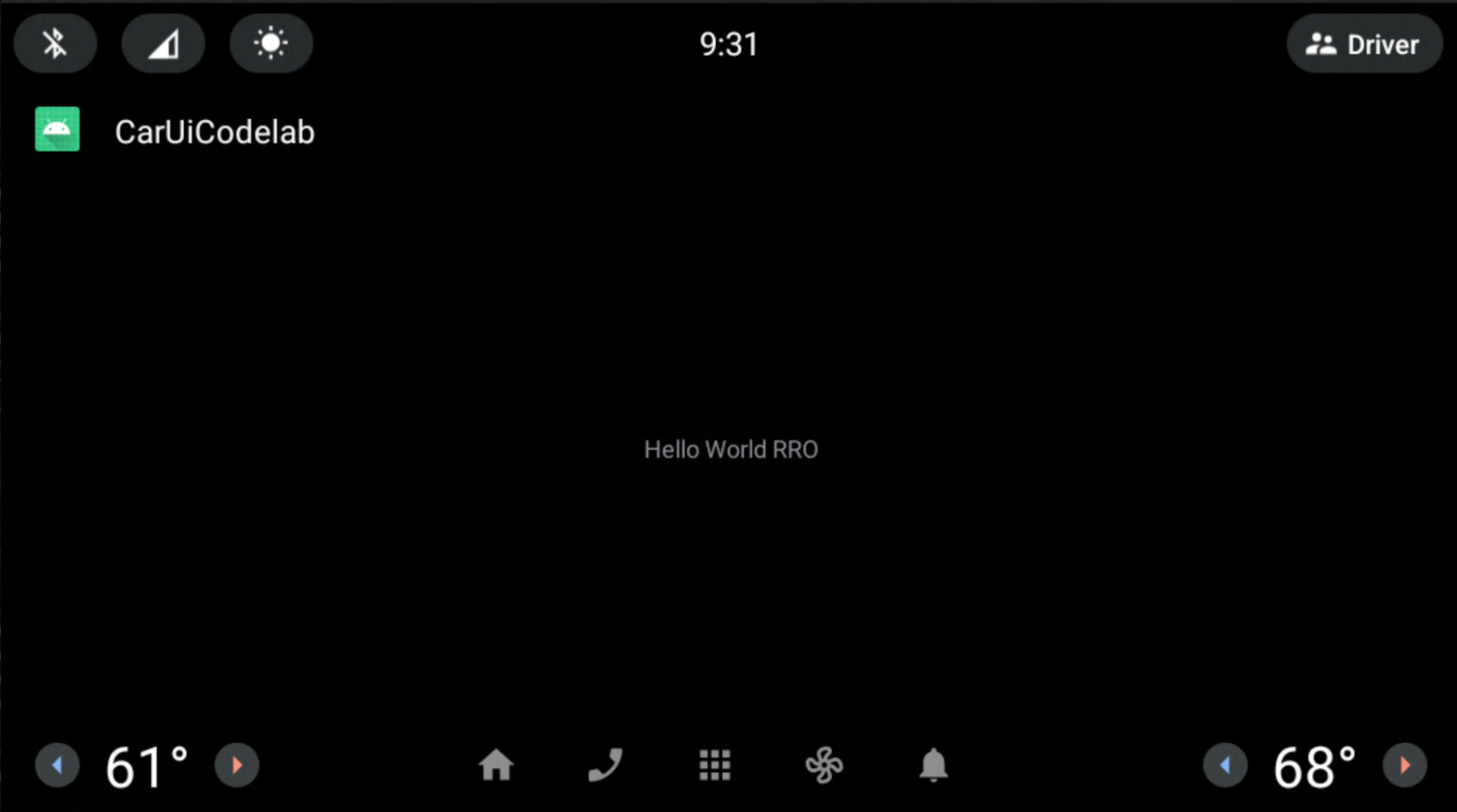 Hello World RRO !