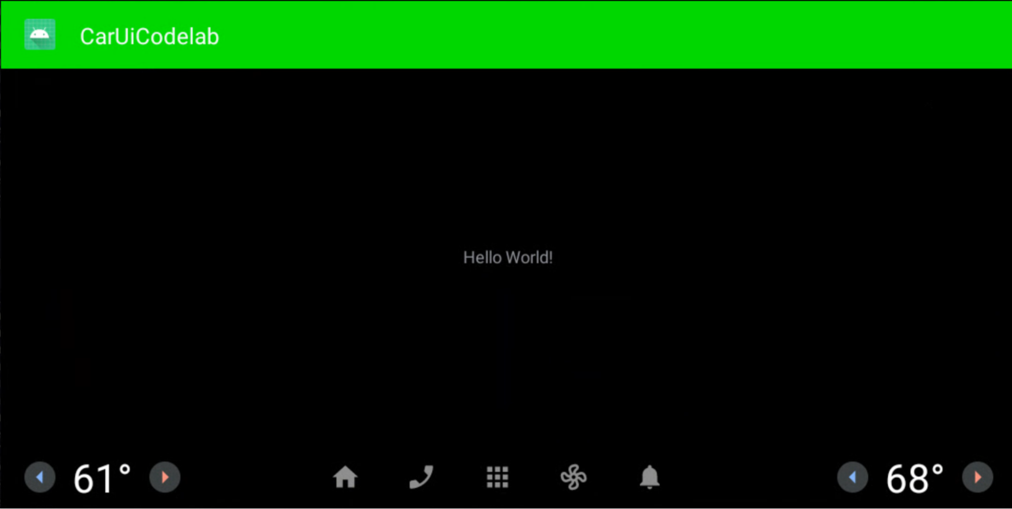 ツールバーの新しい背景色