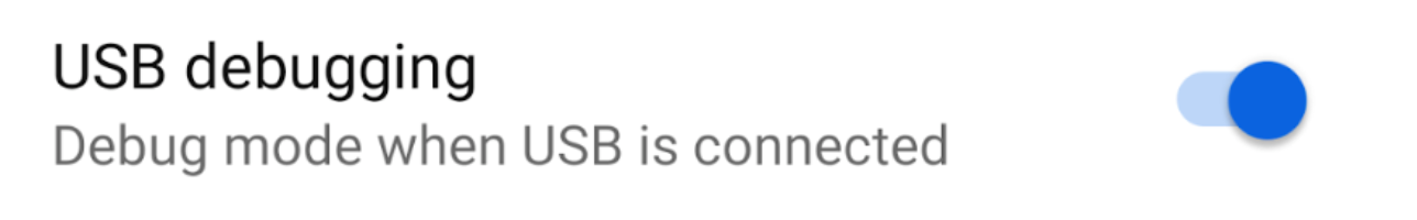 Débogage USB
