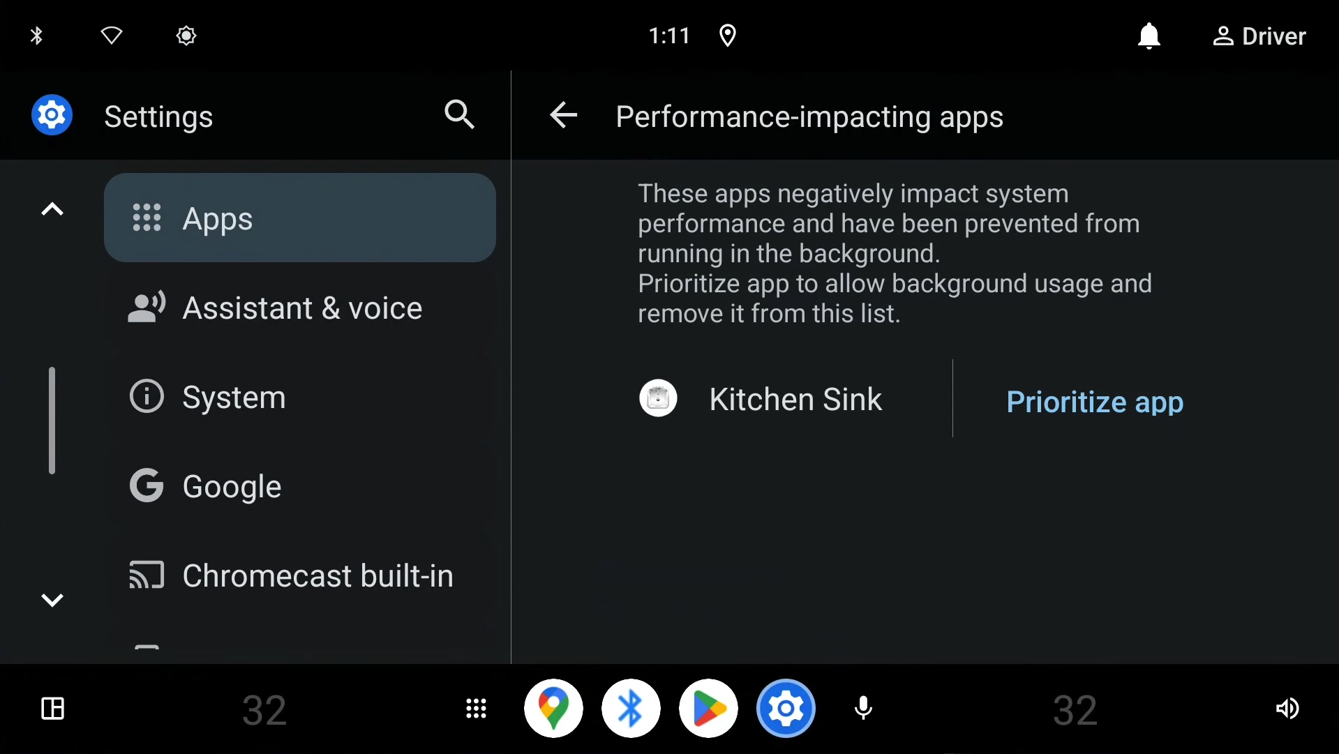 Lista de apps que se cerraron por uso excesivo de recursos