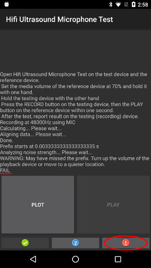 Mic paso 4b, dispositivo de prueba