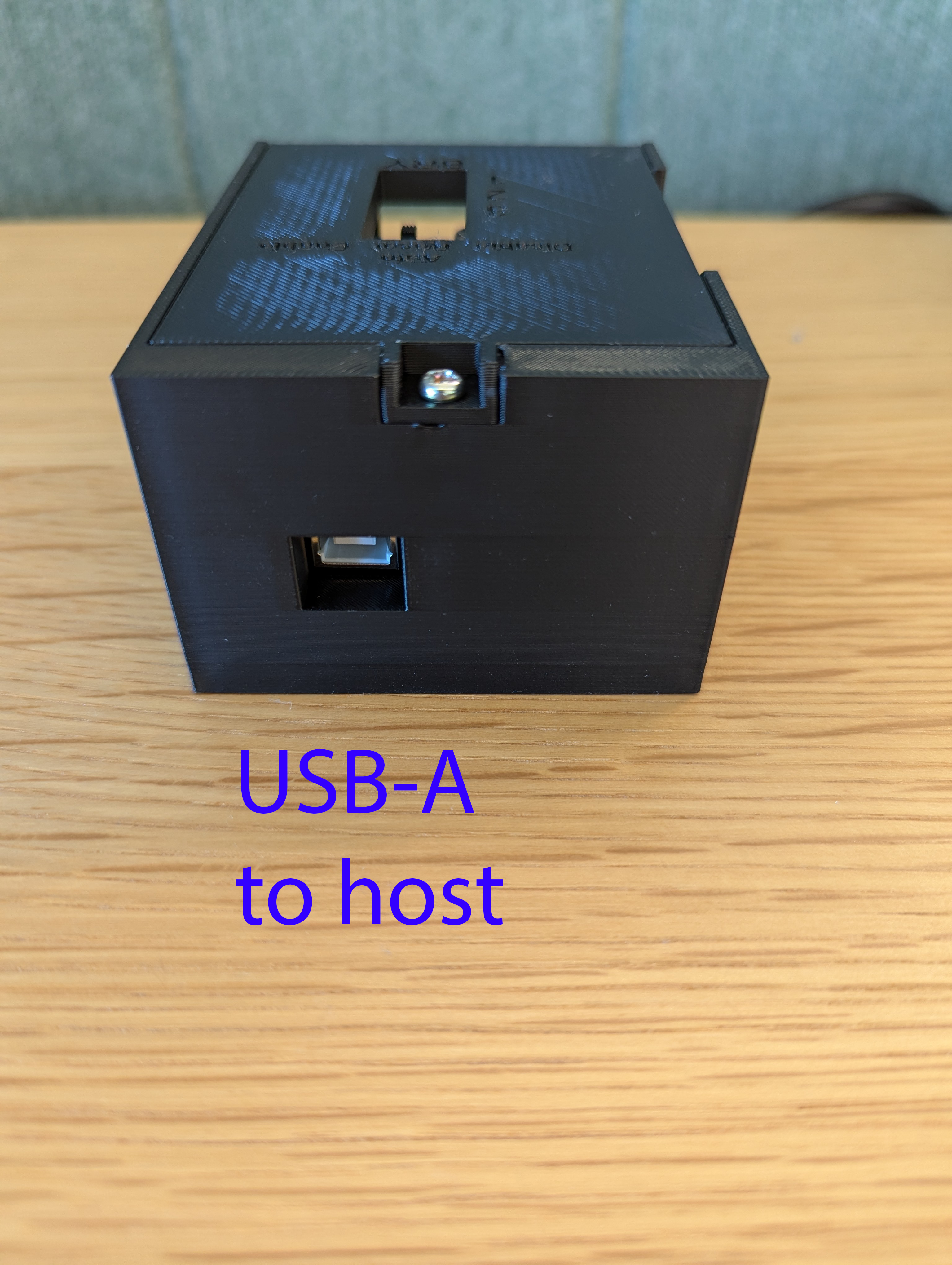 Ubicación del USB-A