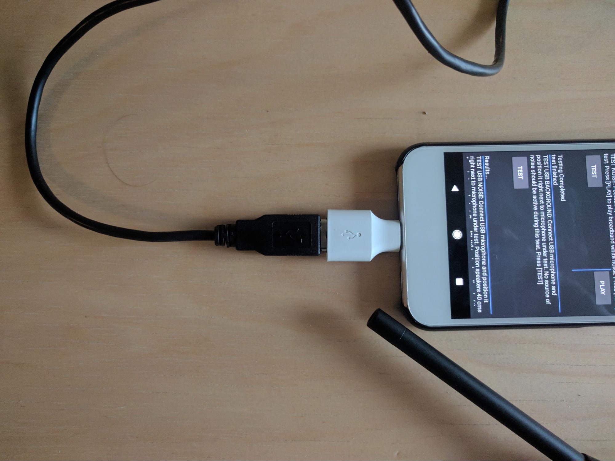 میکروفون مرجع USB USB reference mike