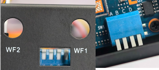 ブートストラップ ジャンパの位置