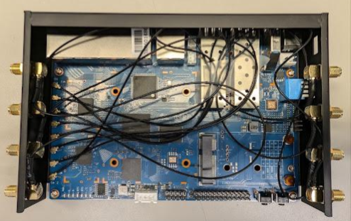 RF cable connections