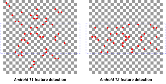 différence de détection des fonctionnalités entre Android 11 et Android 12 détection des fonctionnalités sensor_fusion