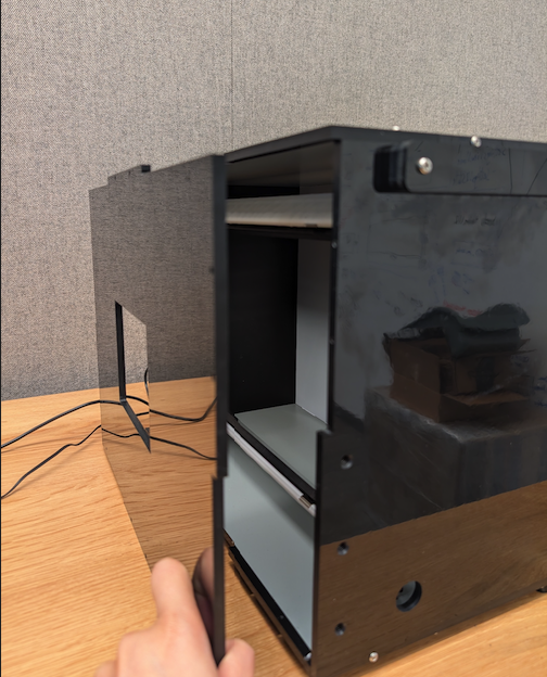 הוסרה לוחית טלפון מודולרית