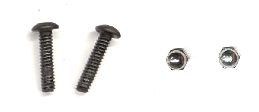 screws and cap nuts