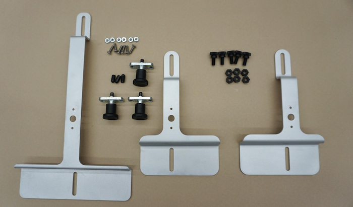 Tablet and phone mount parts