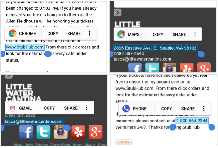 Text classifier usage