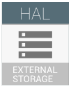 Android の外部ストレージ HAL のアイコン