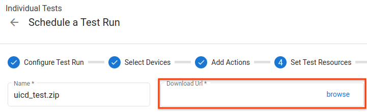 בחירת קובץ לבדיקה